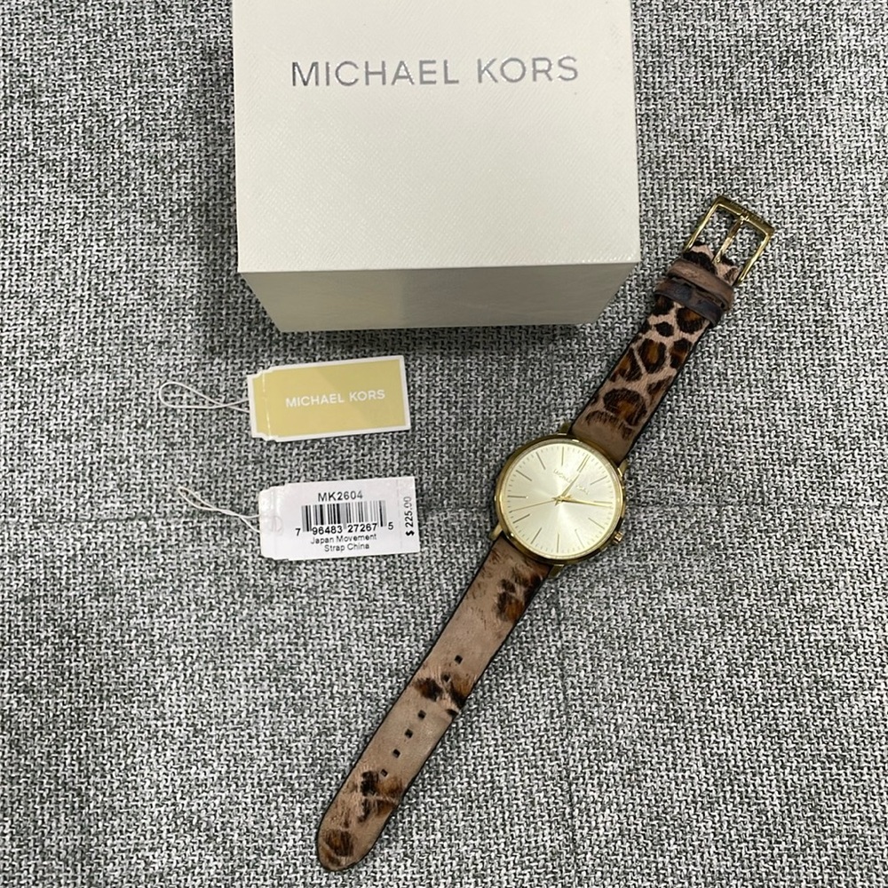 Michael Kors Leopard Watch